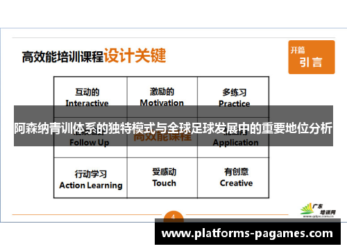 阿森纳青训体系的独特模式与全球足球发展中的重要地位分析